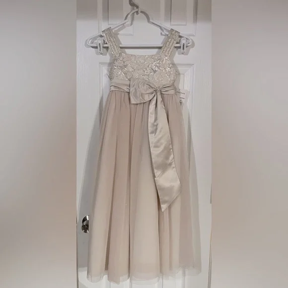 wedding dress with lace top and tulle skirt Flounce Top Wedding Dress,Vintage Destination Wedding Dress,WD2543030, Ivory / US14